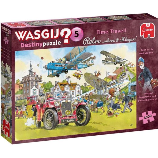 Jumbo Wasgij Retro Destiny 5 - Tijdreizen 1000 Stukjes