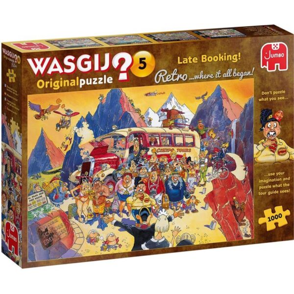 Jumbo Wasgij Retro Original 5 - Last-minute Boeking! 1000 Stukjes