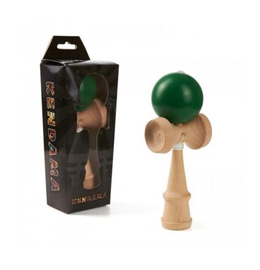 Kendama Behendigheidsspel Hout 22x8x5cm Groen