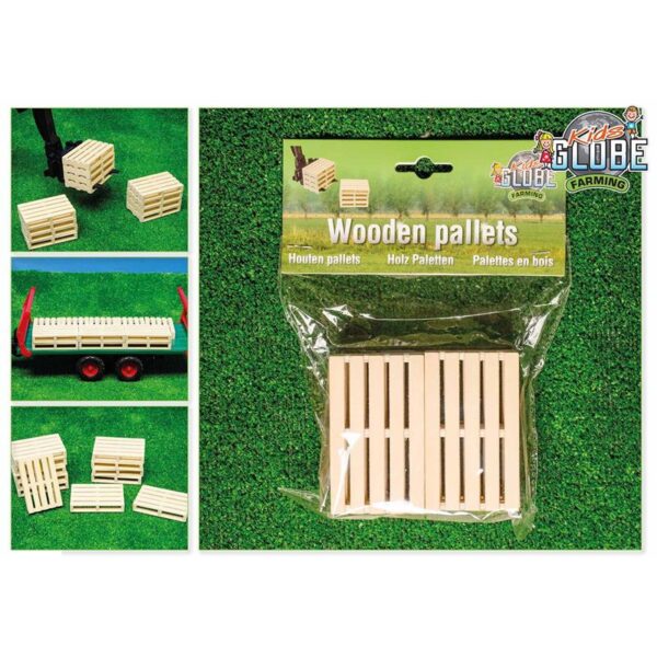 Kids Globe Houten Pallets 6 Stuks 1:16 8