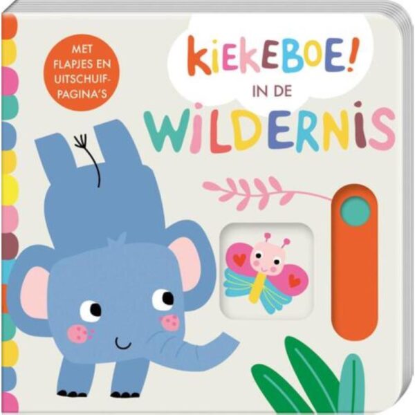 Kiekeboe! In De Wildernis Voorleesboek Kartonboekje 12 Pagina&apos;s