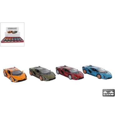 Kinsmart Lamborghini Sian Die Cast Pull Back Schaal 1:40