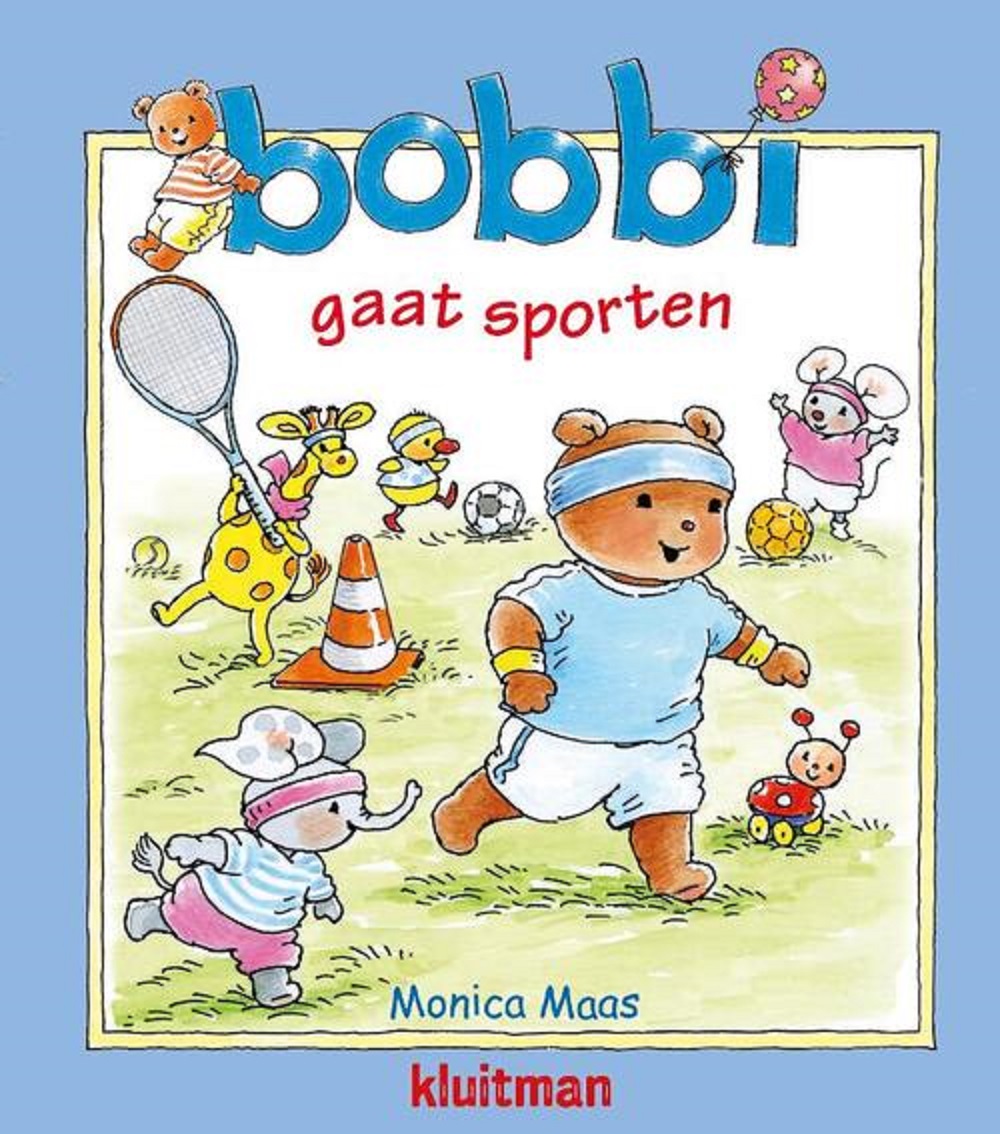 Kluitman Bobbi Gaat Sporten Hardcover- 32 Pagina&apos;s