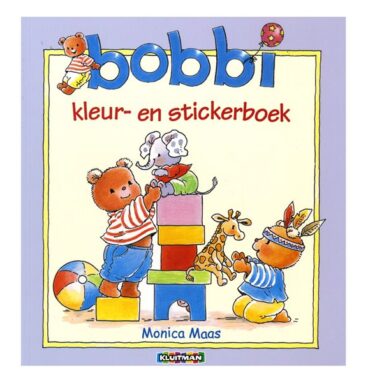 Kluitman Bobbi Kleur En Stickerboek
