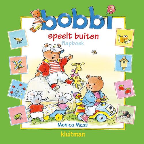 Kluitman Bobbi Speelt Buiten Flapboek