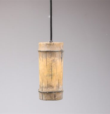 Lamp Bamboelook 9x9x26cm