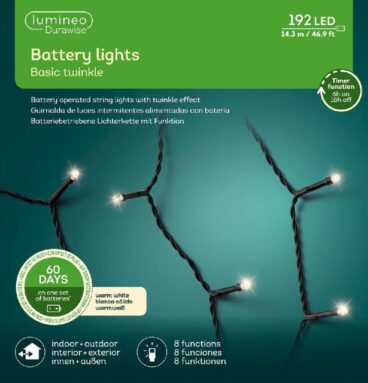 Lumineo Durawise Basic LED Lights 192L-1430cm Warmwit