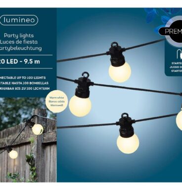 Lumineo LED Feestverlichting Starterkit Warm Wit 9