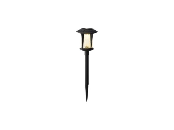 Lumineo Solar Stake Light Echt Glas Warm Wit Ø12xH32cm-1L 6 Branduren