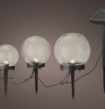 Lumineo Solar Stake Light Set Van 3 Lampen Dia 8cm Dia 10cm Dia 12cm