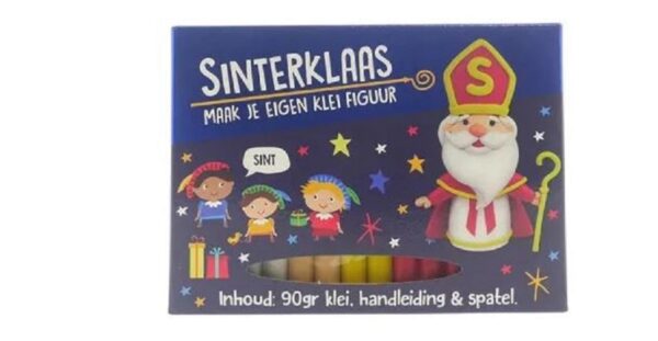 Maak Je Eigen Sinterklaas Kleifiguur