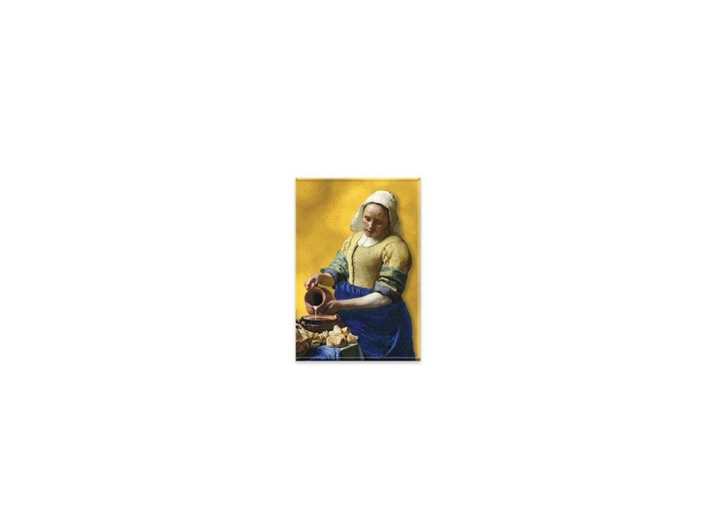 Magneet Vermeer Het Melkmeisje 8x5