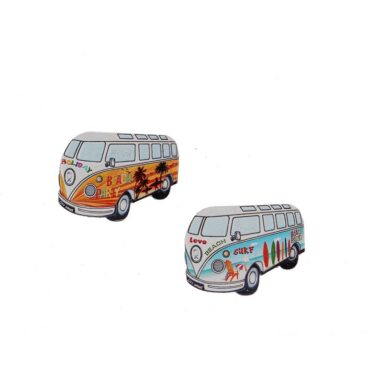 Magneet Volkswagen Busje Peace/holiday 7x5cm