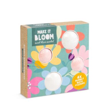 Make It Bloom Badgeschenkset Met 4 Bruisballen