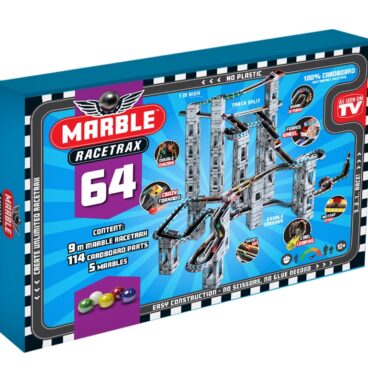 Marble Racetrax Knikkerbaan Grand Prix Set 64 Sheets 9m