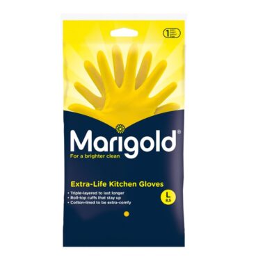Marigold Kitchen Geel L Pak A 6 Paar Handschoenen