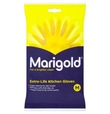 Marigold Kitchen Geel M Pak A 6 Paar Handschoenen