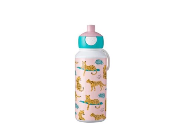 Mepal Drinkfles Pop-up Campus 400 Ml - Leopard