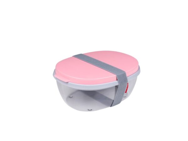 Mepal Saladbox Ellipse - Nordic Pink