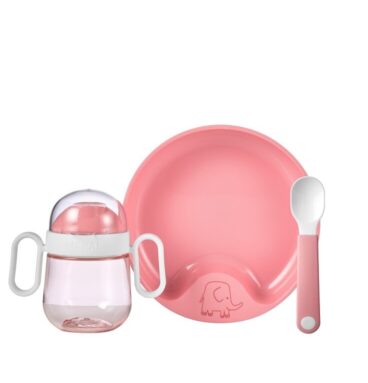 Mepal Set Babyservies Mio 3-delig - Deep Pink
