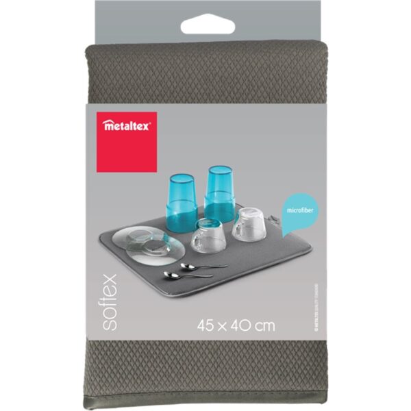 Metaltex Soflex Afdruipmat Microfiber 45x40cm