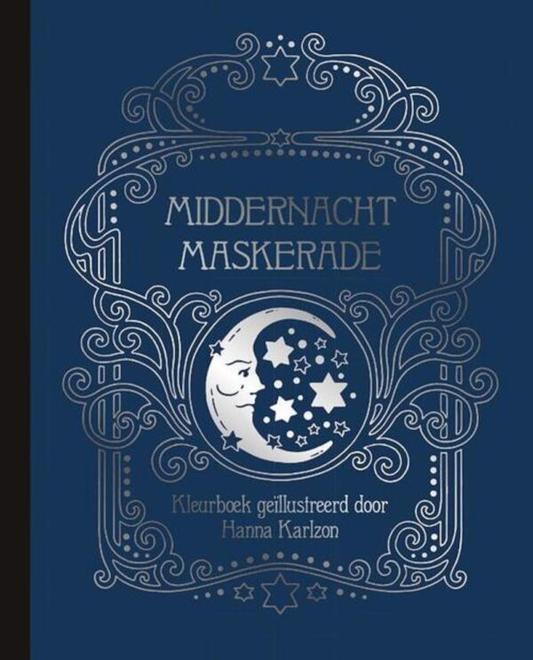 Middernacht Maskerade Kleurboek Voor Volwassenen 64 Blz Paperback