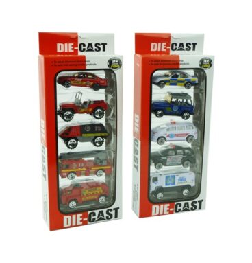 Modelsportautootjes DieCast 1:87 Pak A 5 Stuks. Assorti Samenstelling. 4