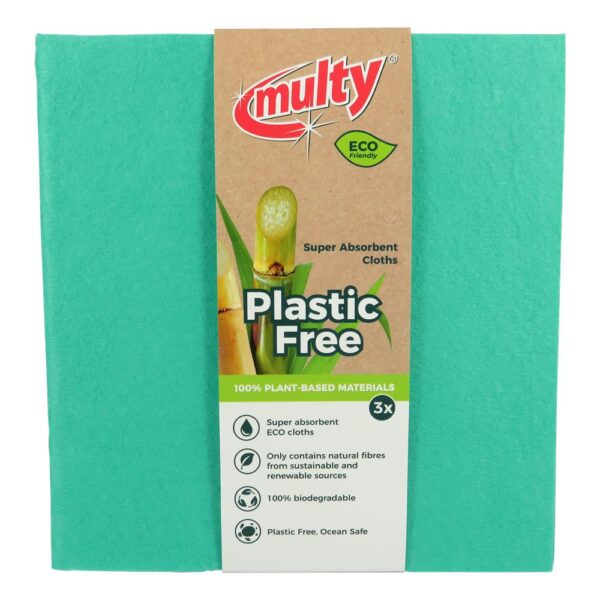 Multy Eco Vriendelijke Vaatdoeken 38x40cm 3-pack