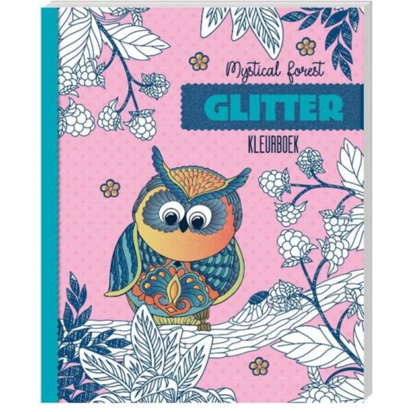 Mystical Forest Glitter Kleurboek 60blz