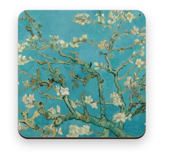 Onderzetter Van Gogh Almond Blossom 9