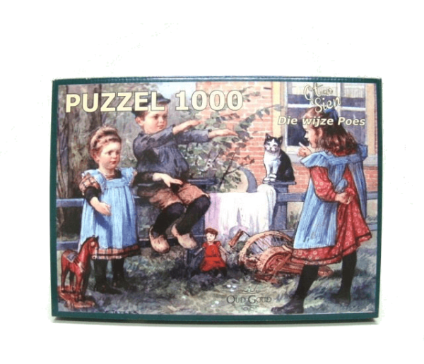 Ot En Sien Puzzel - Die Wijze Poes 1000pc