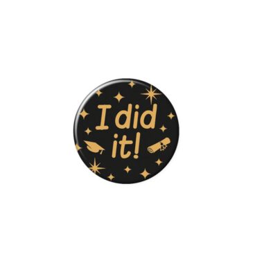 Paperdreams Button - I Did It