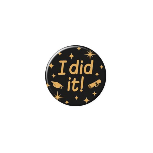 Paperdreams Button - I Did It