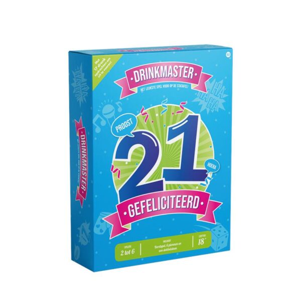 Paperdreams Drinkmaster Spel - 21 Jaar