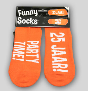 Paperdreams Funny Socks - 25 Jaar