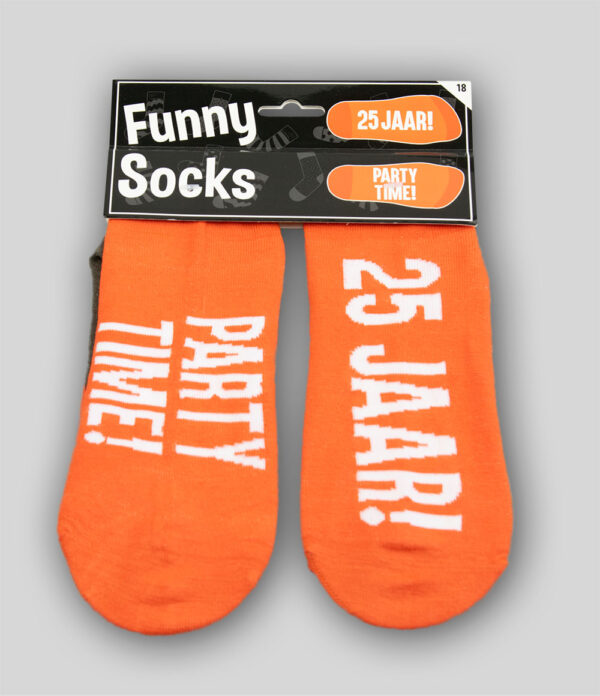 Paperdreams Funny Socks - 25 Jaar