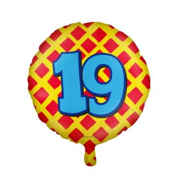 Paperdreams Happy Folie Ballon - 19 Jaar