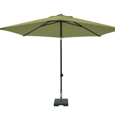 Parasol MYKANOS PUSH-UP Rond 250cm Met Tilt-functie 100%pol Sage Green