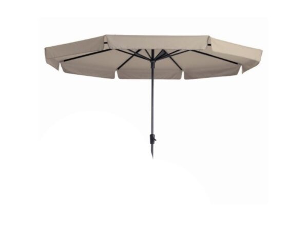 Parasol Syros Opdraai 350/8 Ecru Met Volant