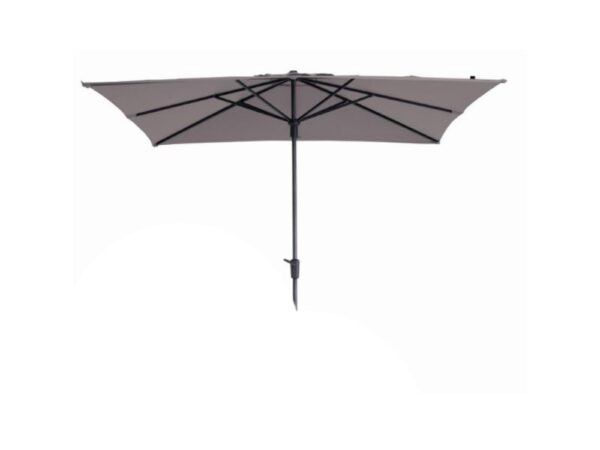 Parasol Syros Vierkant Opdraai 280x280cm Taupe