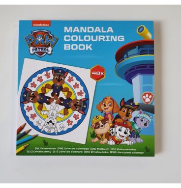 Paw Patrol Mandala Kleurboek 48 Kleurplaten
