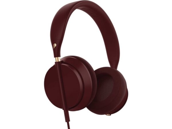 Plugged Crown Over-ear Hoofdtelefoon Bordeaux/koper