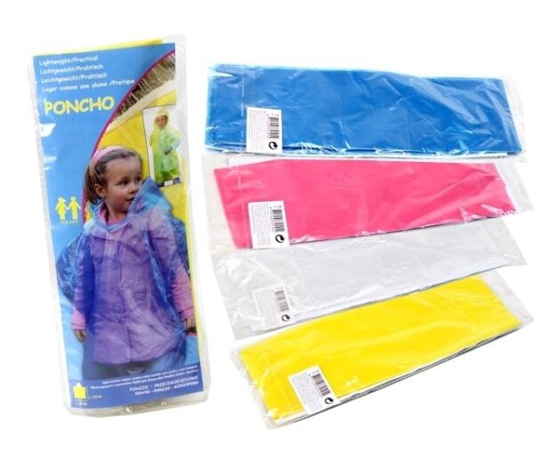 Poncho Met Capuchon Kind