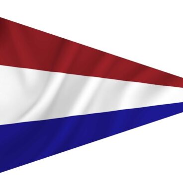 Puntvlag Nederland 30x45 Cm Spun-poly