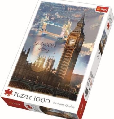 Puzzel Londen Bij Zonsondergang 1000 Stukjes