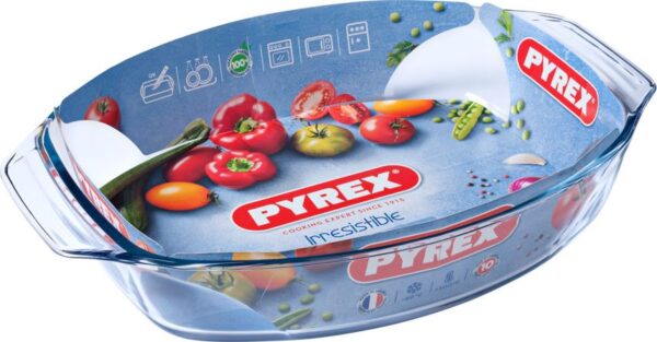 Pyrex IRRESISTIBLE Ovale Braadslede 39x27 Cm 4L