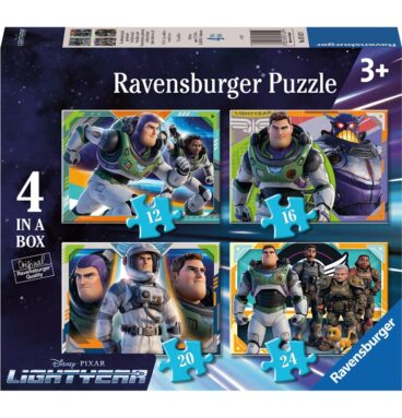 Ravensburger 4 Puzzels Disney Lightyear 12/16/20/24 Stukjes