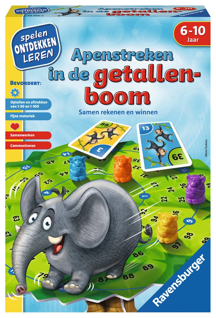 Ravensburger Apenstreken In De Getallenboom