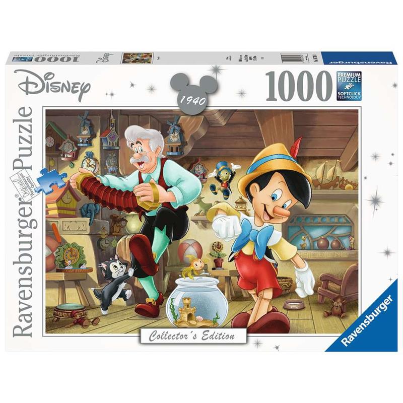 Ravensburger Disney Puzzel Pinokkio 1000 Stukjes