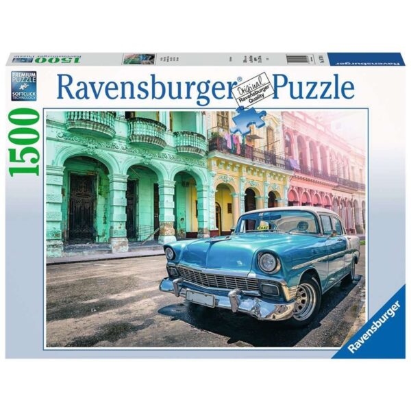 Ravensburger Puzzel 1500 Stukjes Cuba Cars